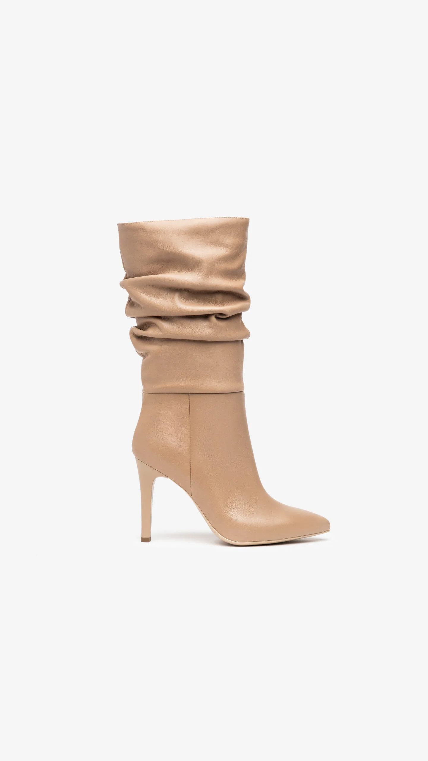 Nero Giardini I205542DE Stivali donna in pelle beige - immagine 3