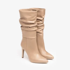 Nero Giardini I205542DE Stivali donna in pelle beige