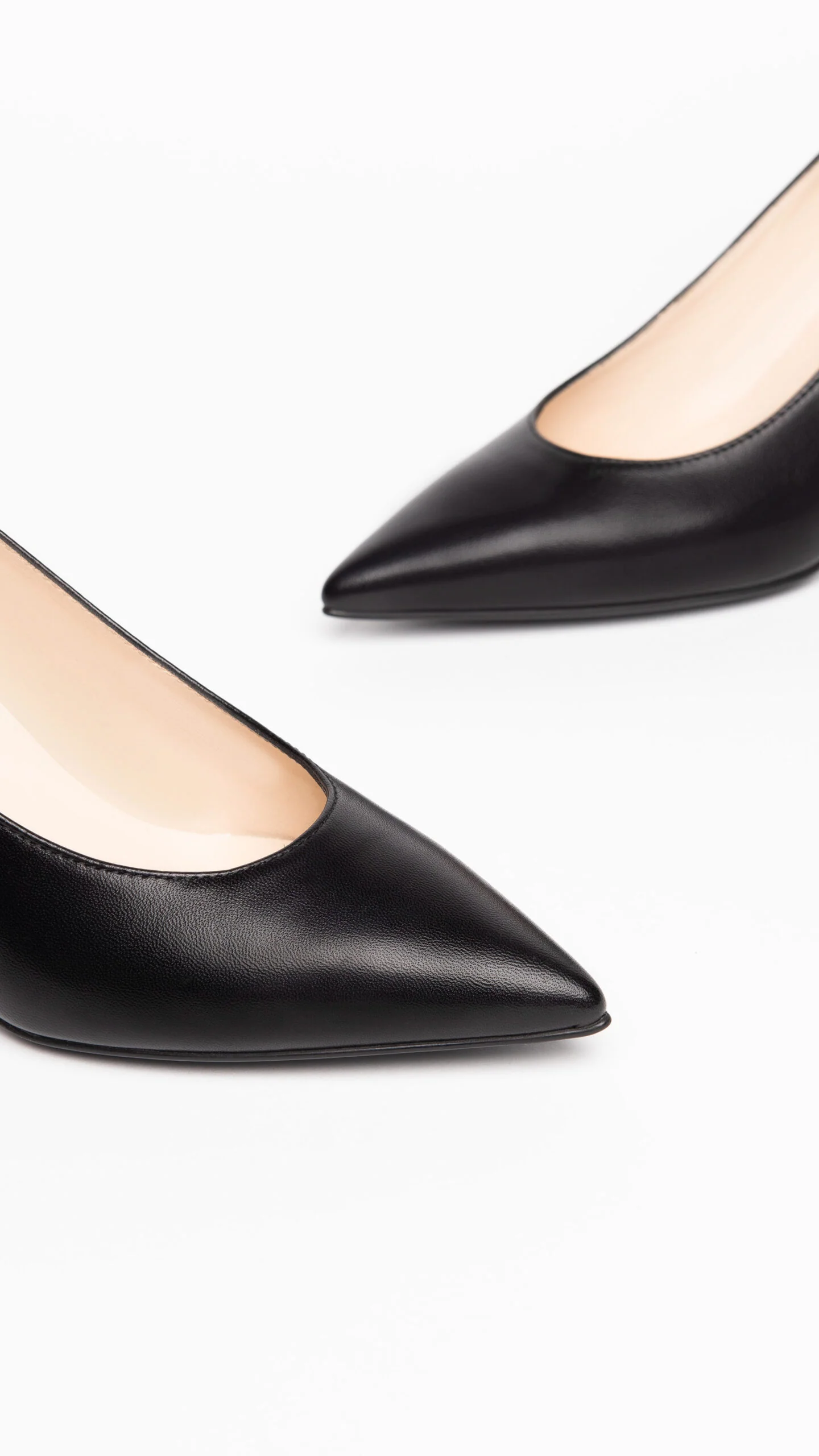 NERO GIARDINI I205580DE DECOLLETE DONNA IN PELLE NERO - immagine 4