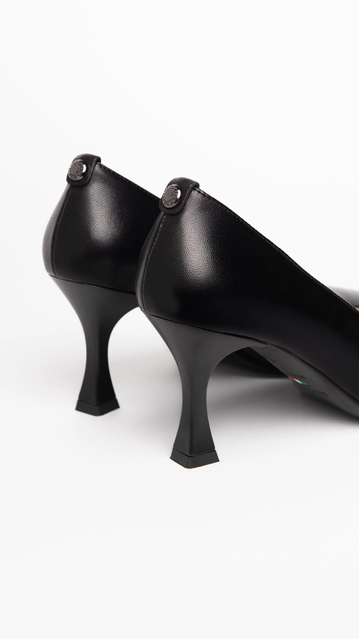 NERO GIARDINI I205580DE DECOLLETE DONNA IN PELLE NERO - immagine 5