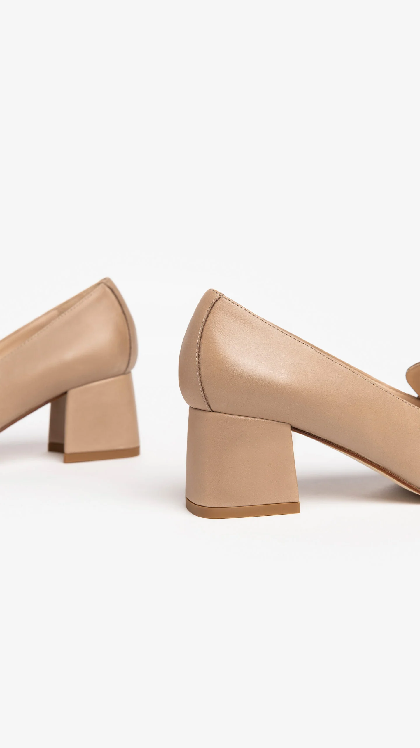 NERO GIARDINI I205651DE MOCASSINI DONNA IN PELLE BEIGE - immagine 5