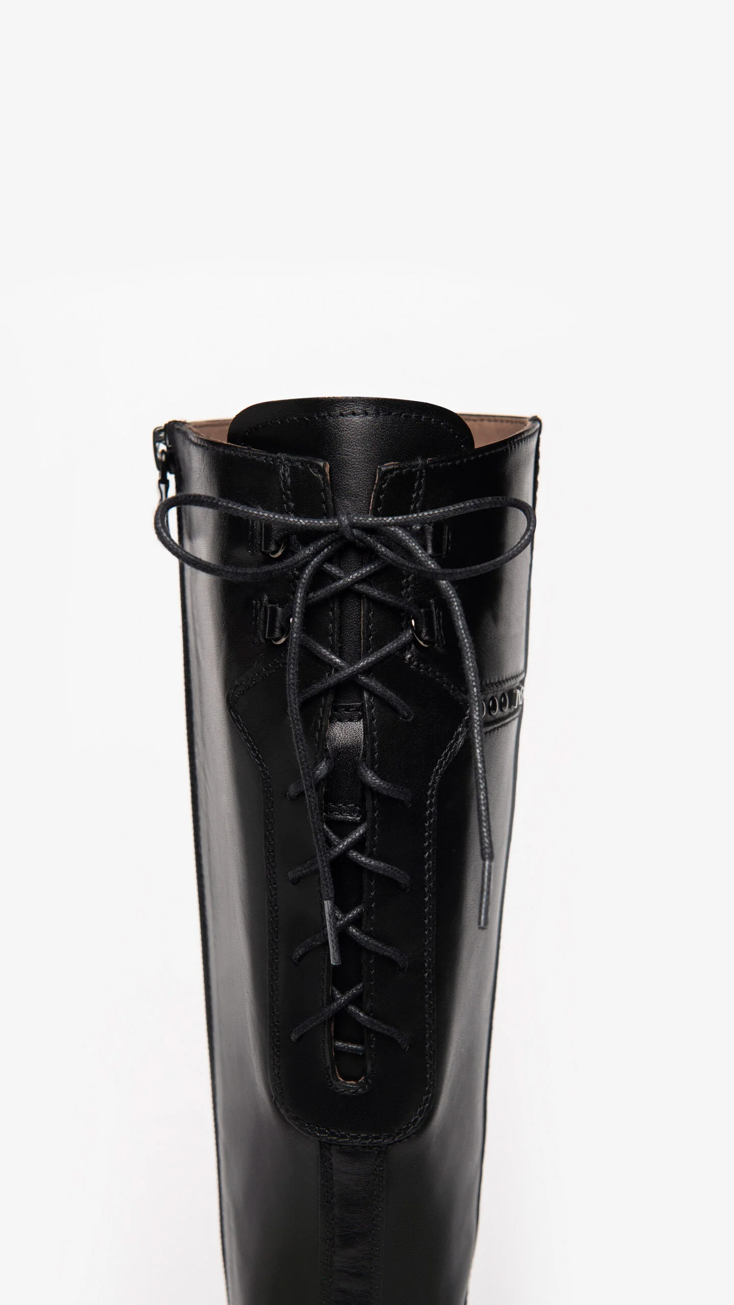 NERO GIARDINI I205711D STIVALI DONNA IN PELLE NERO