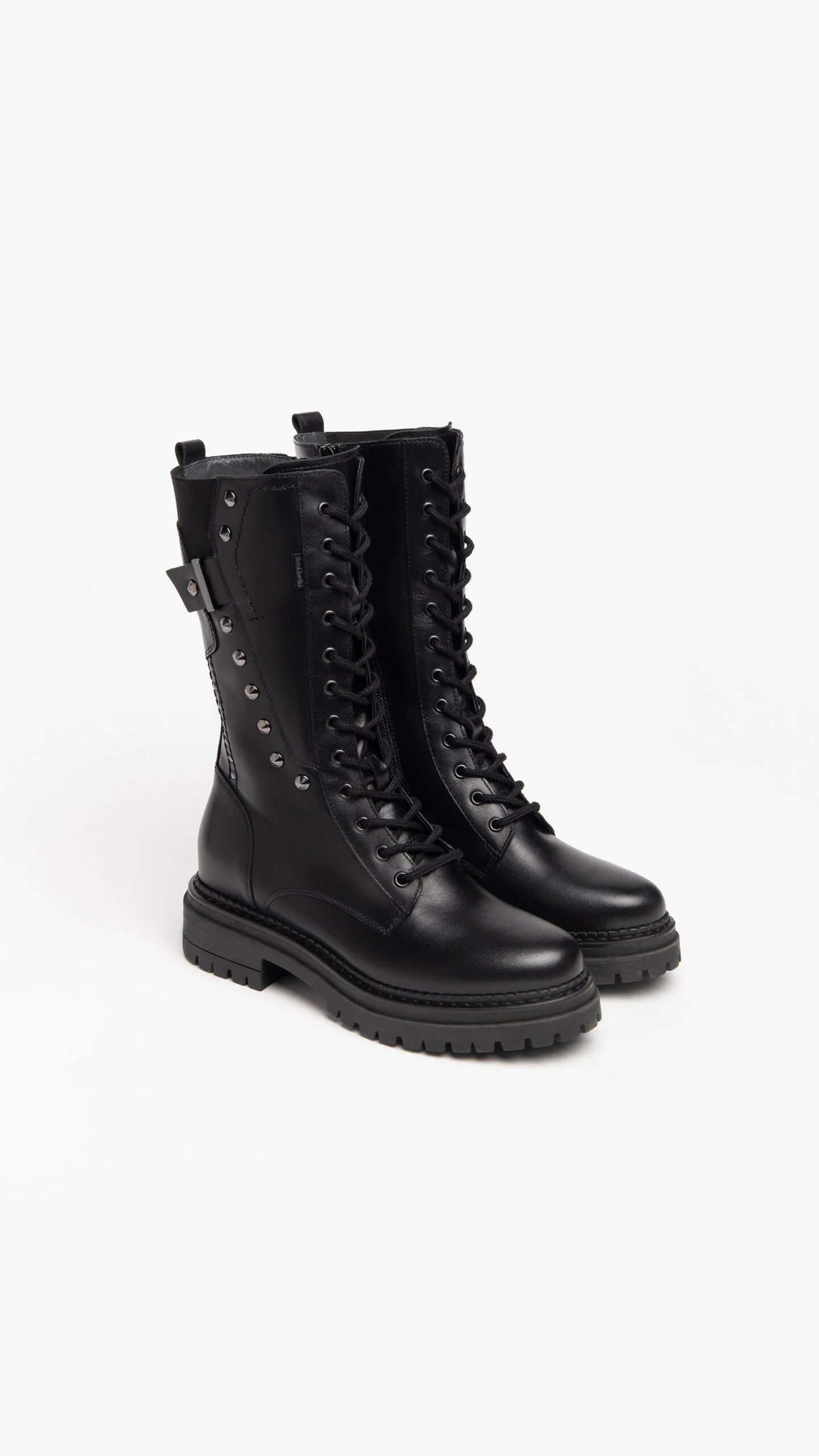 Nero Giardini I205896D Stivali donna in pelle nera - immagine 2