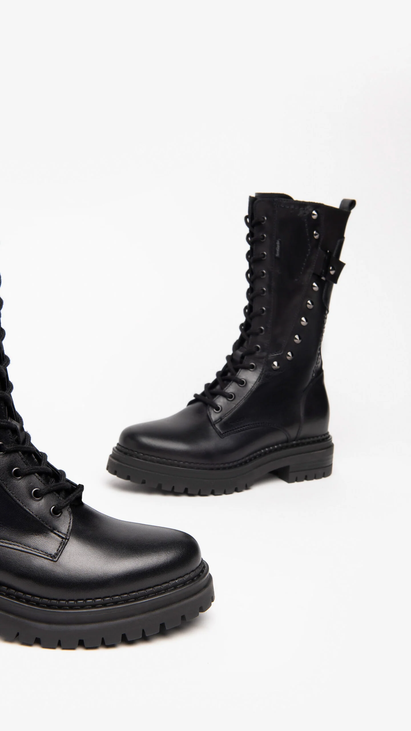 Nero Giardini I205896D Stivali donna in pelle nera - immagine 5