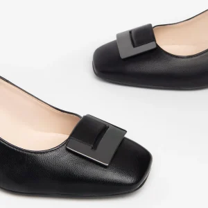 NERO GIARDINI I308670DE DECOLLETE DONNA IN PELLE NERO