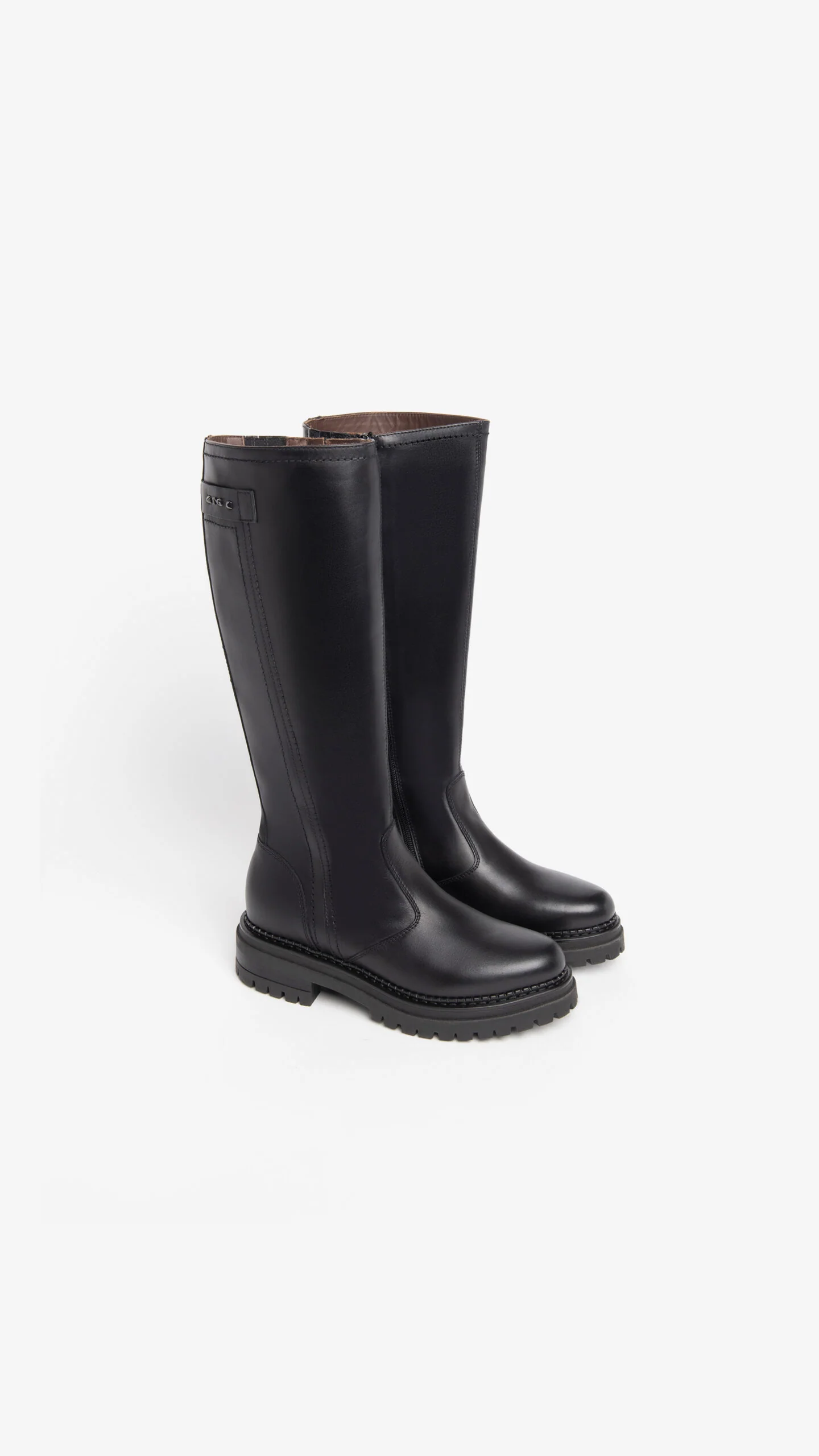 NERO GIARDINI I308956D STIVALI DONNA IN PELLE NERO - immagine 5