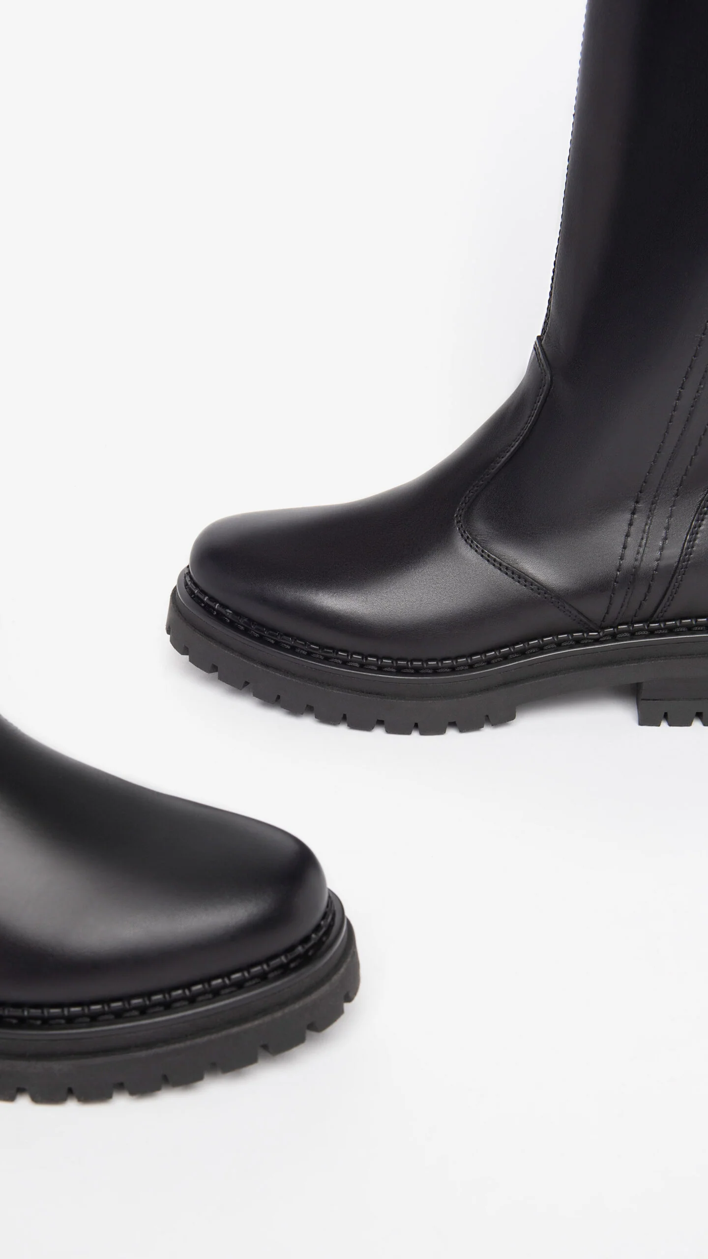 NERO GIARDINI I308956D STIVALI DONNA IN PELLE NERO - immagine 6