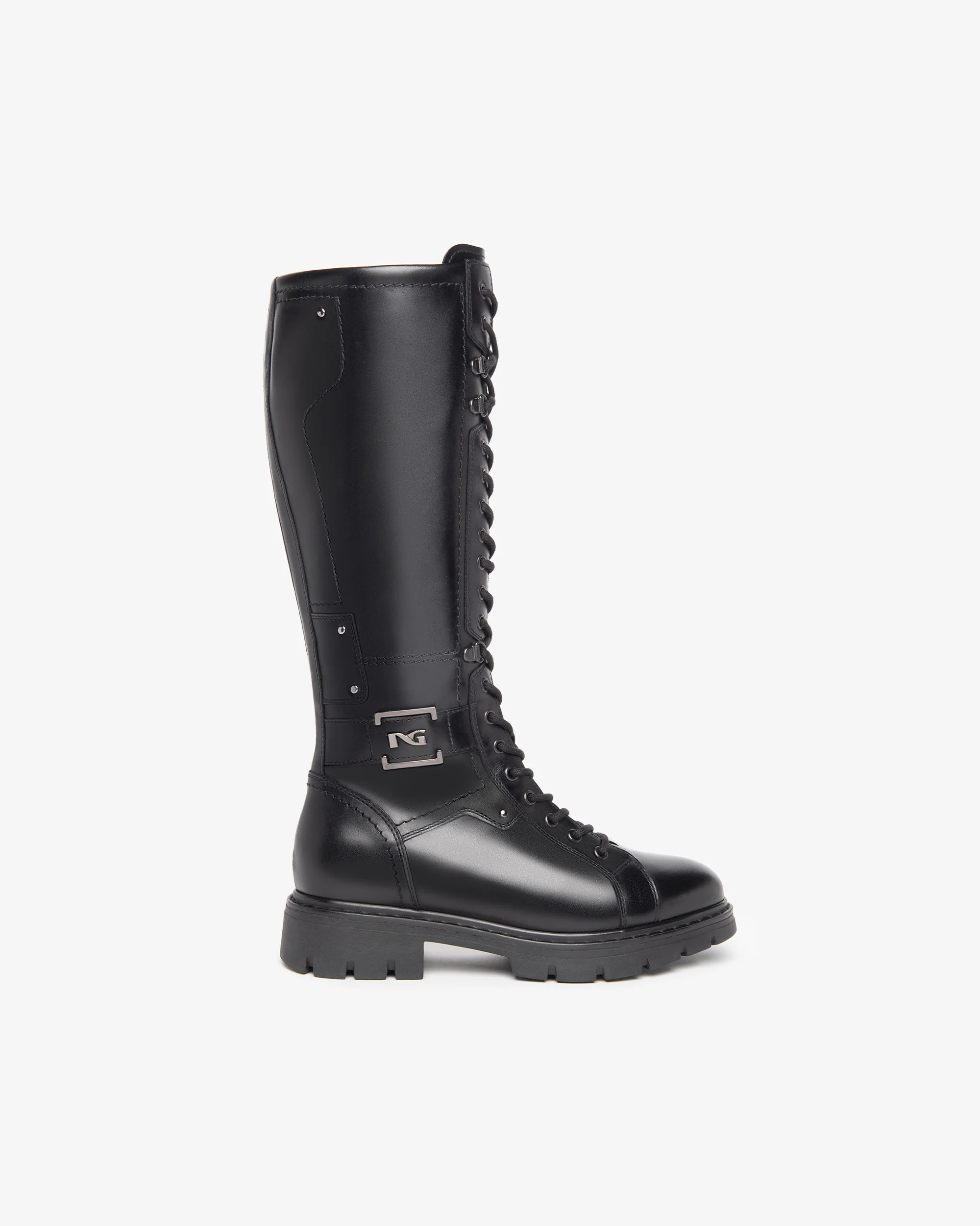 Nero Giardini I309063D Stivali donna in pelle nero - immagine 4