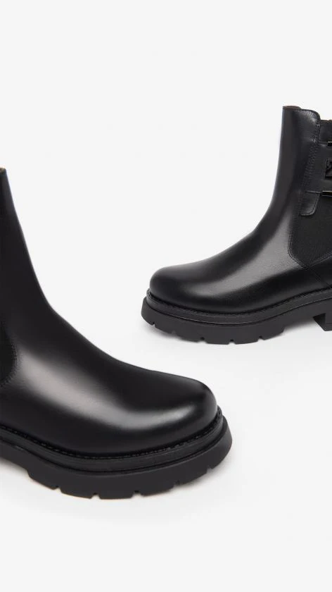 Nero Giardini I309150D Stivaletti Chelsea Donna in Pelle nero - immagine 7
