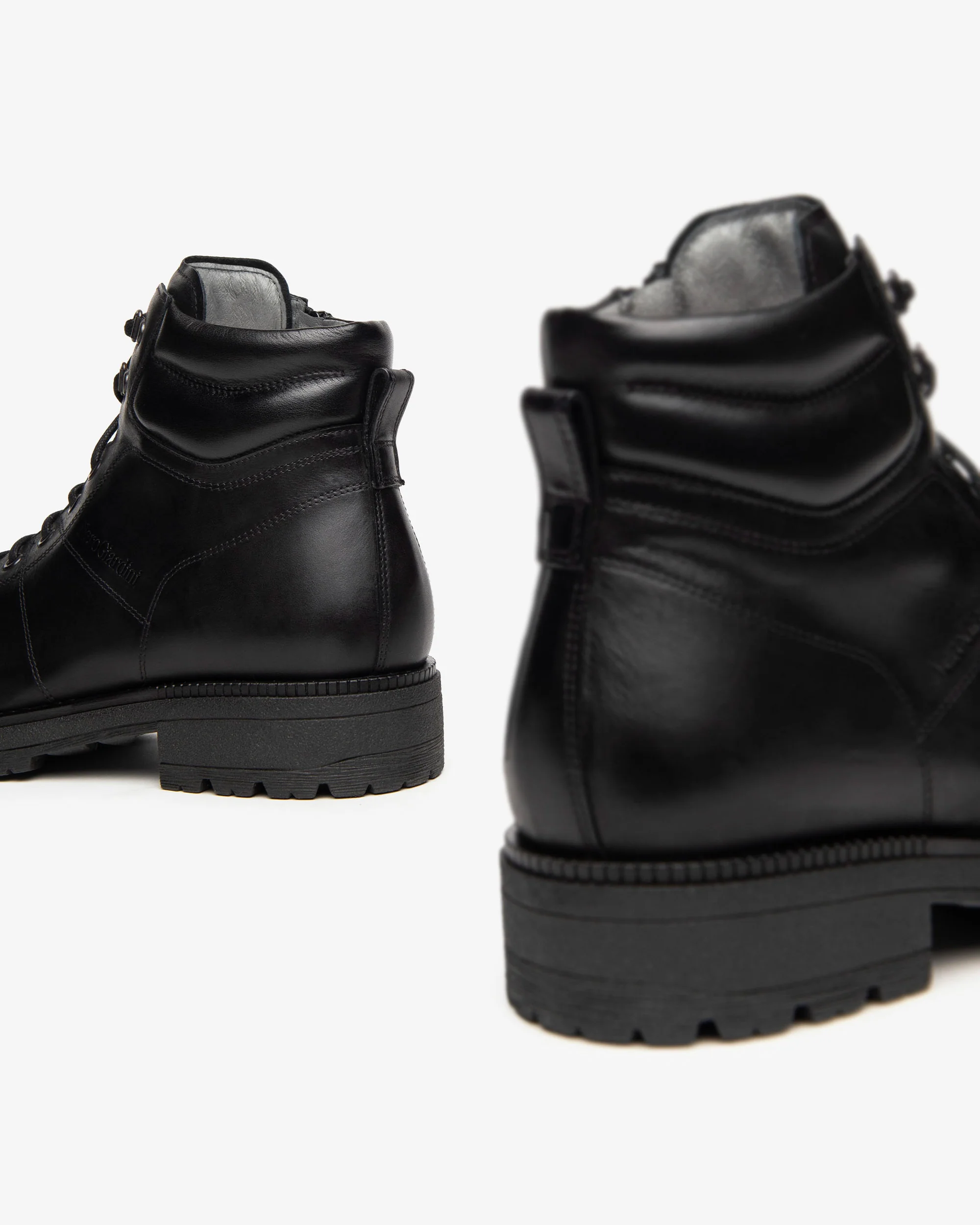 Nero Giardini I400510U Stivaletti uomo in pelle nero - immagine 8