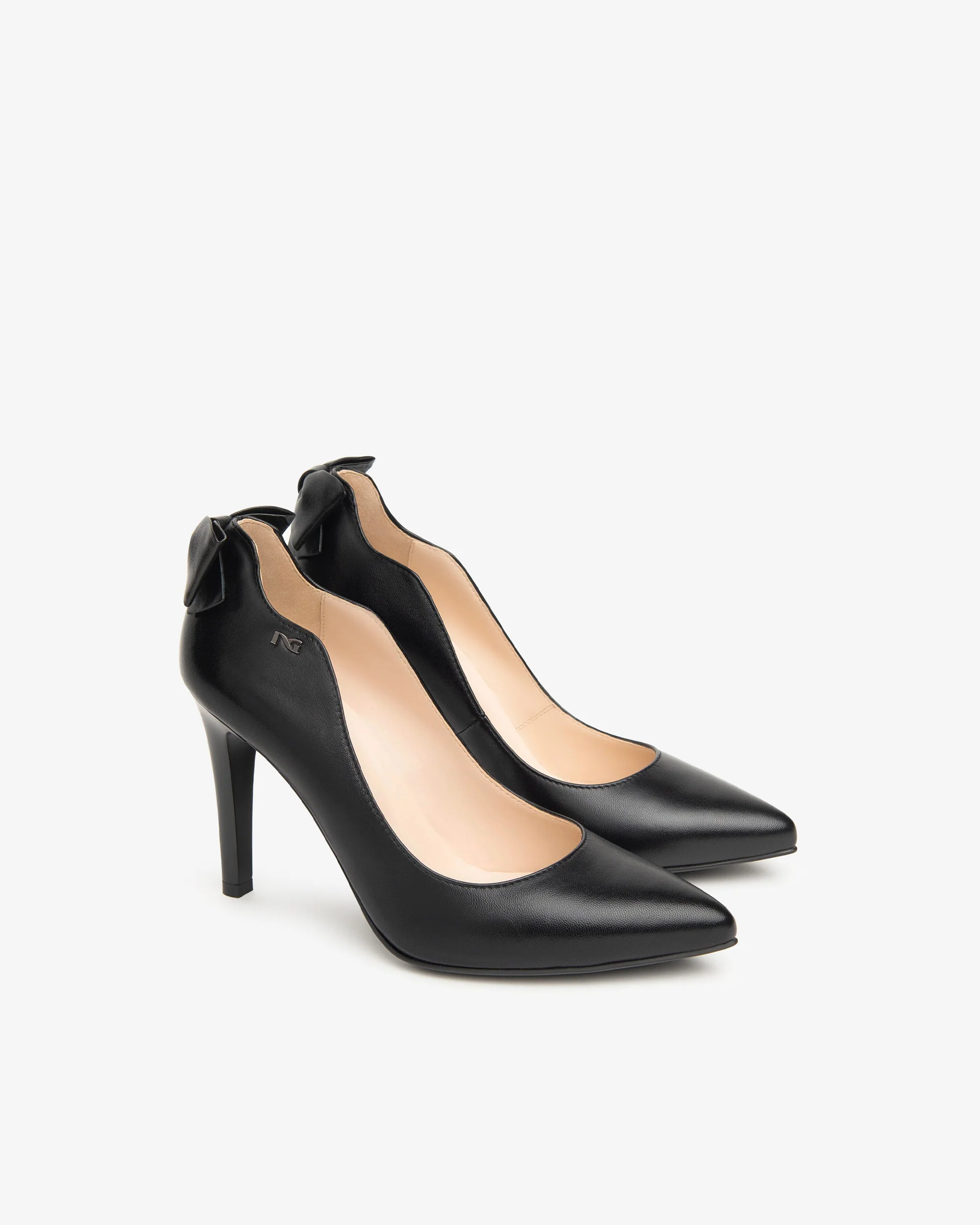 Nero Giardini I410810DE Décolleté donna in pelle nero - immagine 7