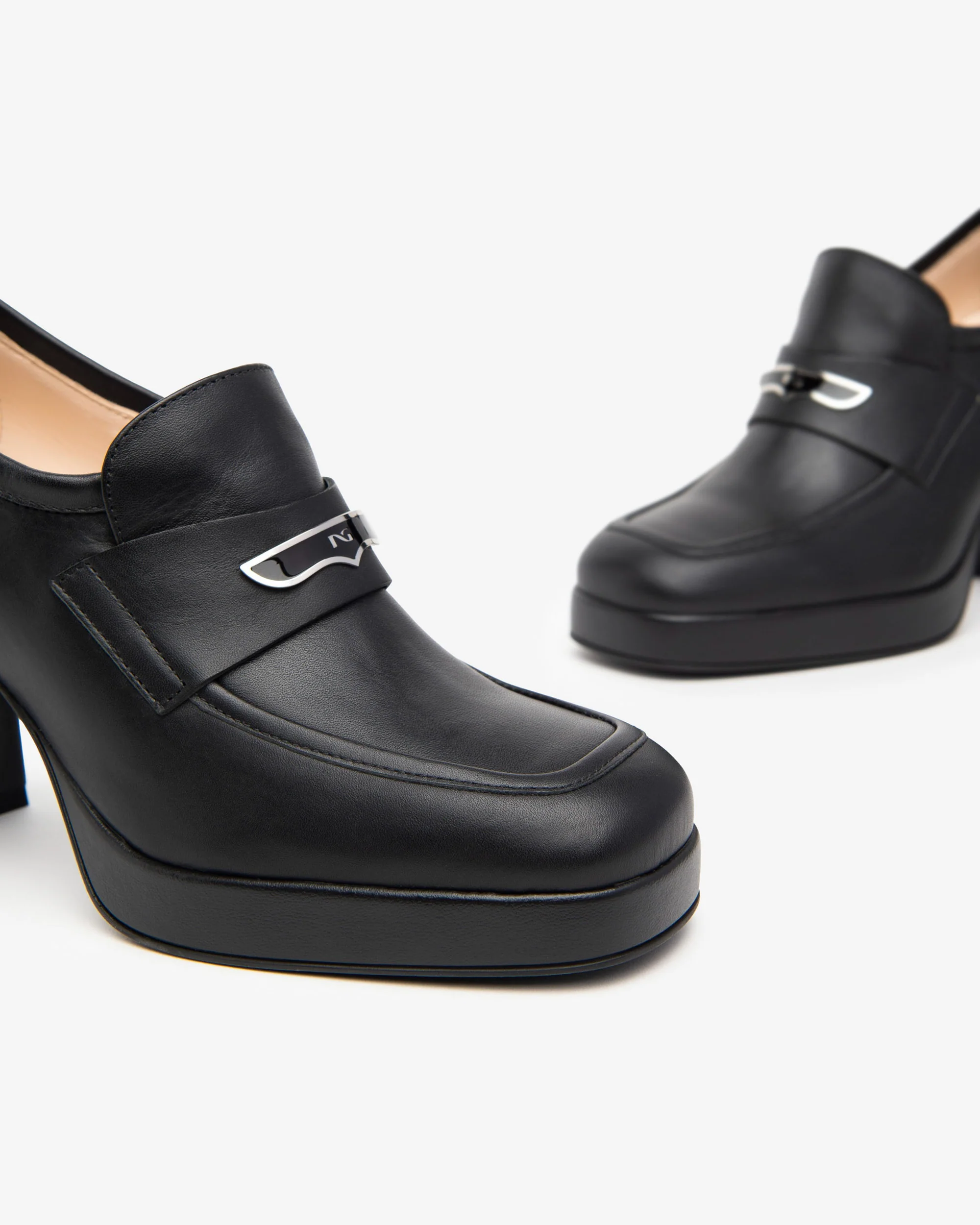 Nero Giardini I410902D Mocassini donna in pelle nero - immagine 9