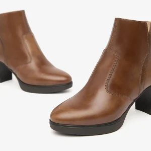 Nero Giardini I411200D Tronchetti donna in pelle cuoio