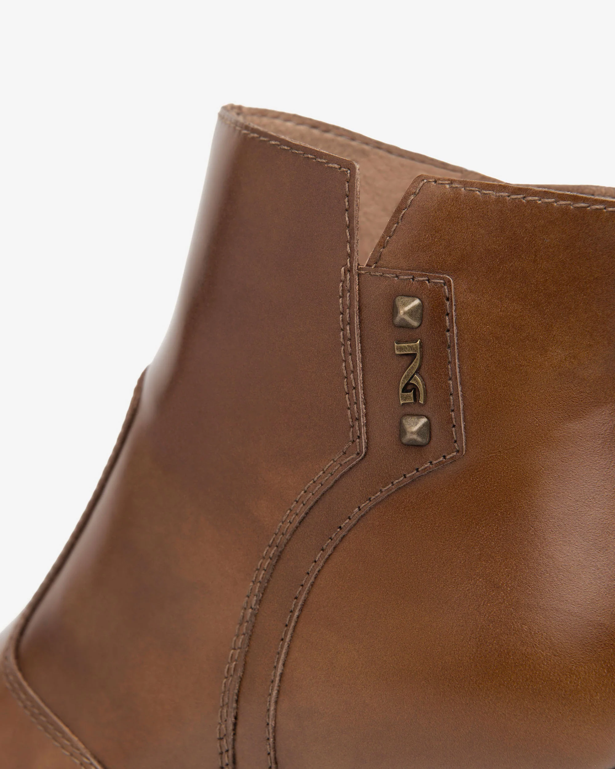 Nero Giardini I411200D Tronchetti donna in pelle cuoio - immagine 5