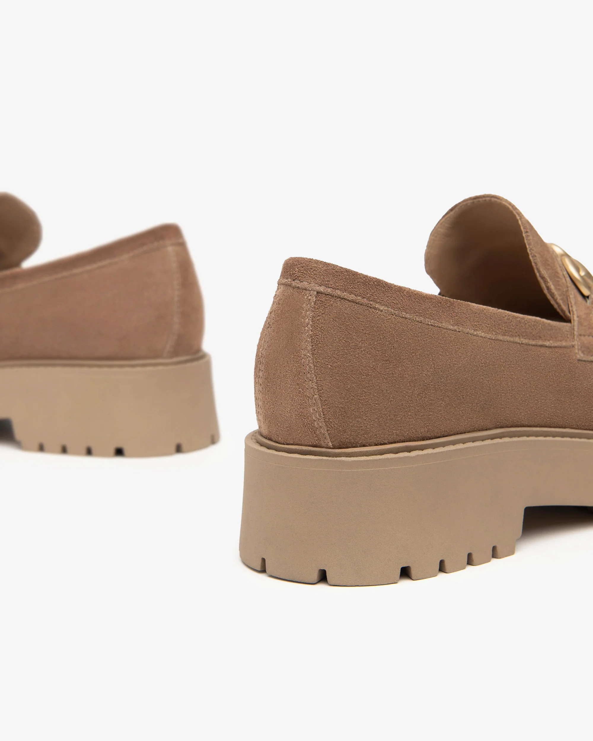 Nero Giardini I411390D Mocassini donna in camoscio cuoio - immagine 5