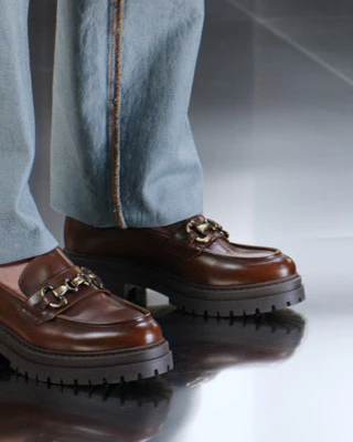 Nero Giardini I411410D Mocassini donna in pelle marrone - immagine 6