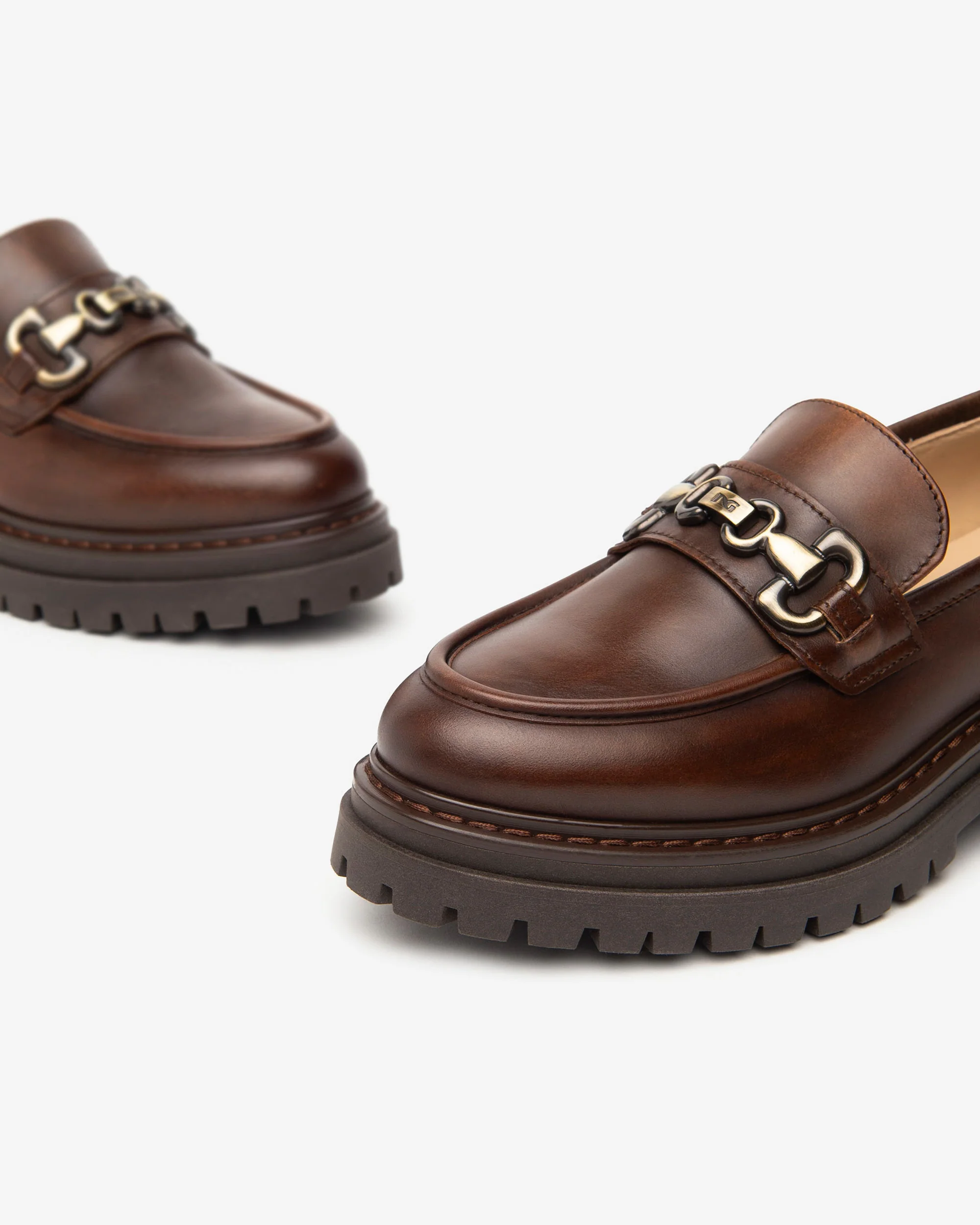 Nero Giardini I411410D Mocassini donna in pelle marrone - immagine 8