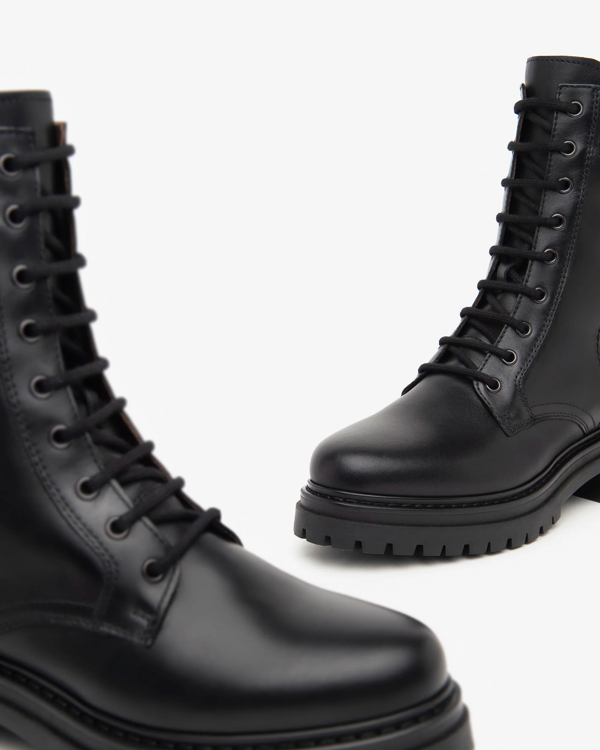 Nero Giardini I411832D Anfibi donna in pelle nero - immagine 9