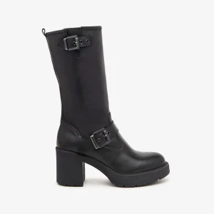 Nero Giardini I411997D Stivali donna in pelle nero