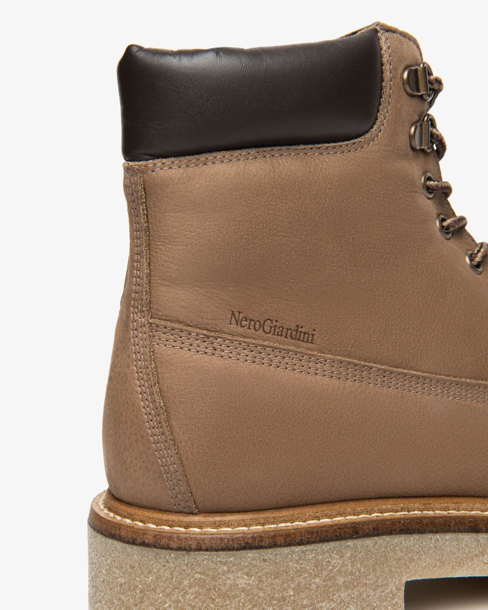 Nero Giardini I501030U Anfibi Uomo in Pelle - immagine 4