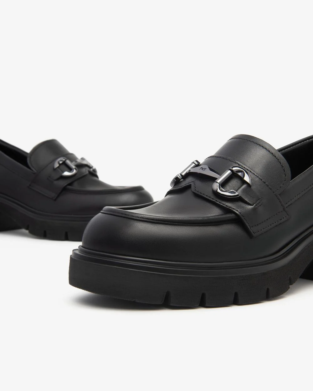 Nero Giardini I513980D Mocassini Donna in Pelle nero - immagine 6