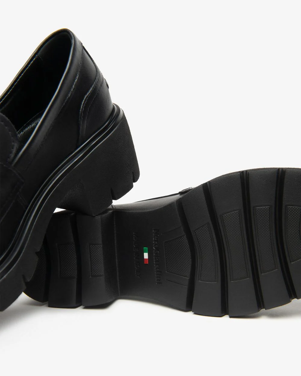 Nero Giardini I513980D Mocassini Donna in Pelle nero - immagine 8