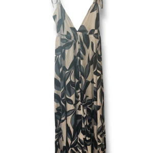 Abito Cotone Elasticizzato con dettagli floreali tg Unica NERO GRIGIO