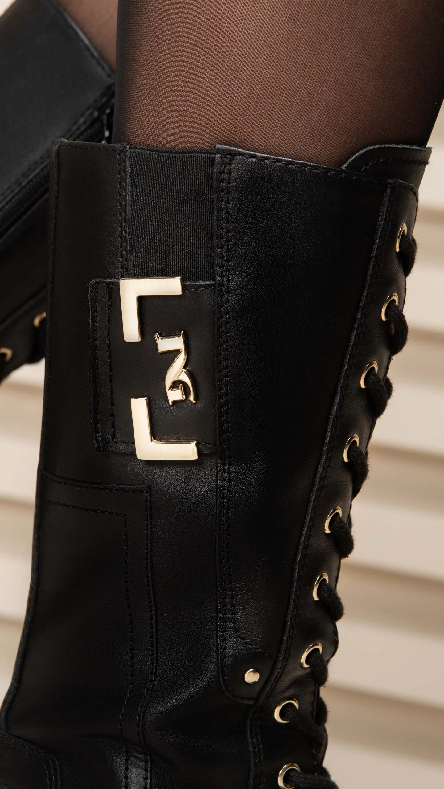 NERO GIARDINI I205862D STIVALI DONNA IN PELLE NERO - immagine 4