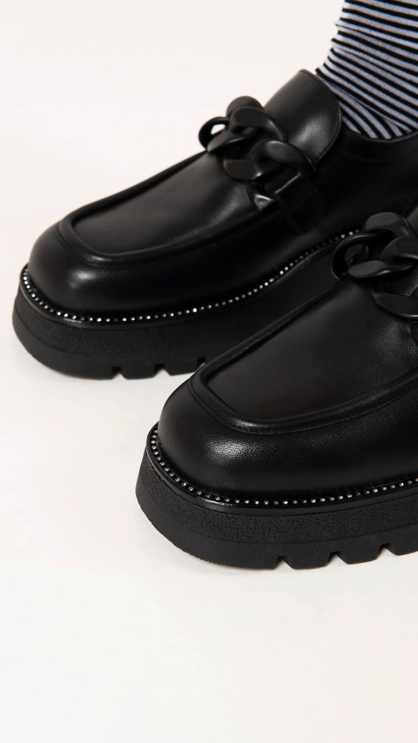 NERO GIARDINI I205940D MOCASSINI DONNA IN PELLE NERO - immagine 5