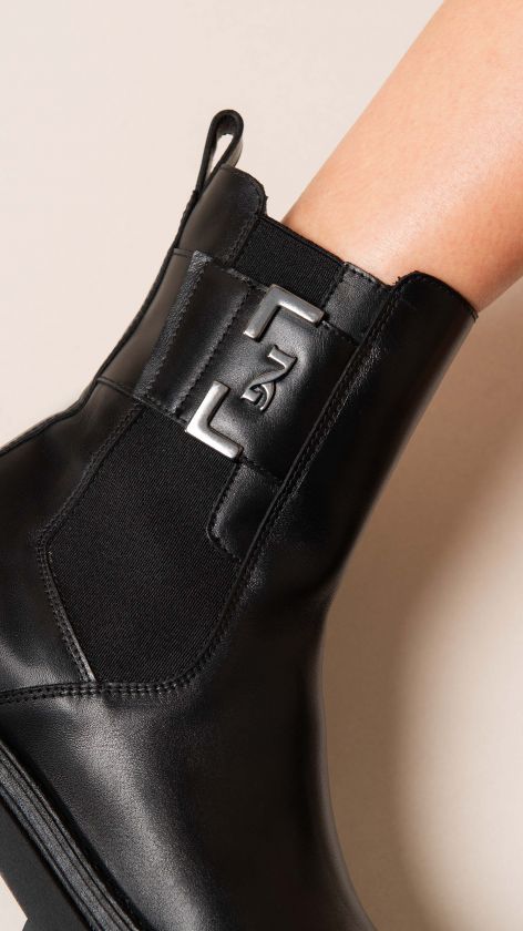 Nero Giardini I309150D Stivaletti Chelsea Donna in Pelle nero - immagine 4