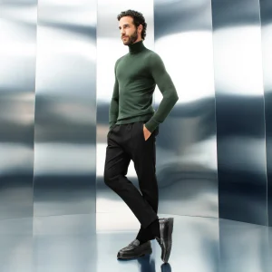 Nero Giardini I400360U Mocassini uomo in pelle nero