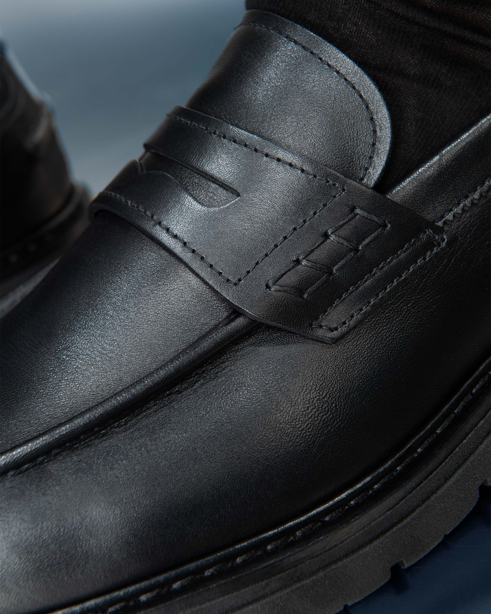 Nero Giardini I400360U Mocassini uomo in pelle nero - immagine 4