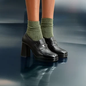 Nero Giardini I410902D Mocassini donna in pelle nero