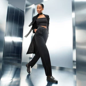 Nero Giardini I411260D Mocassini donna in pelle nero