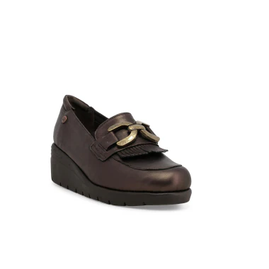 Melluso K55280 Mocassino donna in pelle bronzo - immagine 3