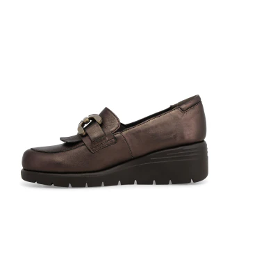Melluso K55280 Mocassino donna in pelle bronzo - immagine 5