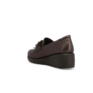 Melluso K55280 Mocassino donna in pelle bronzo - immagine 6