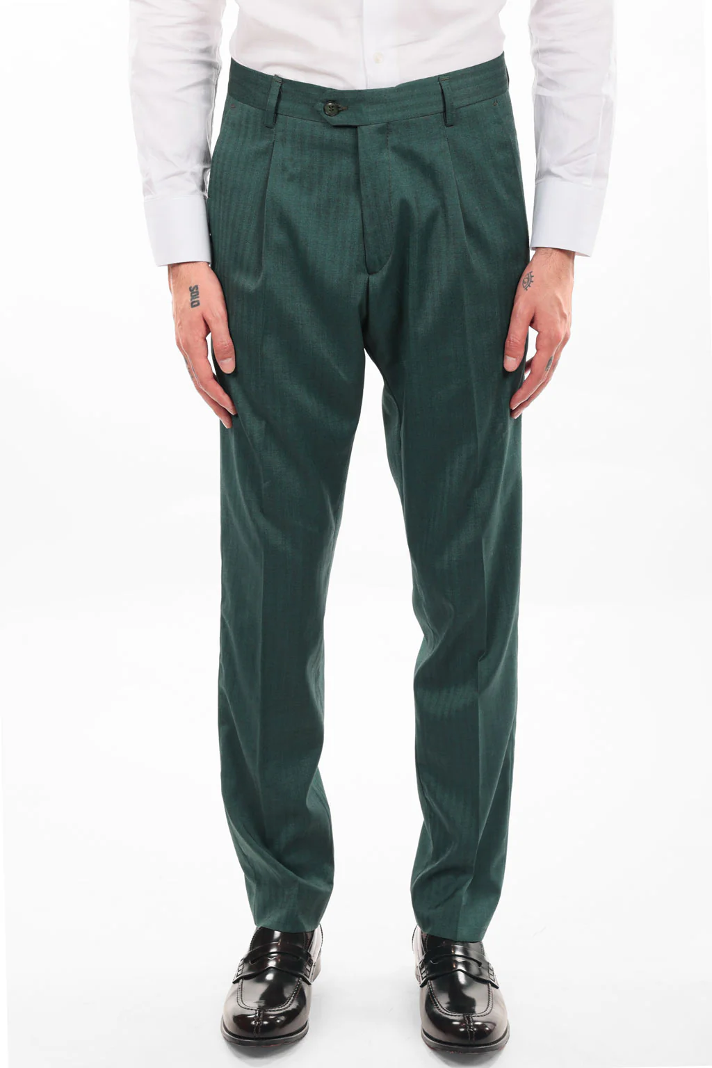 Pantalone spigato classico da abito