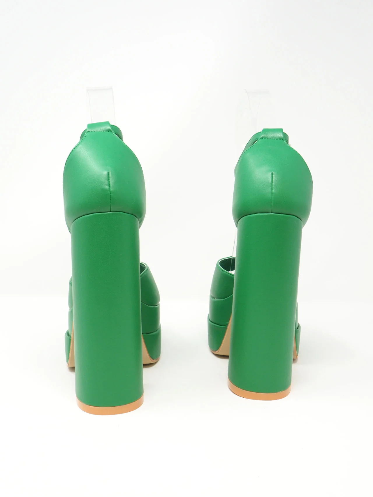 Sandali con plateau e tacco grosso - immagine 4