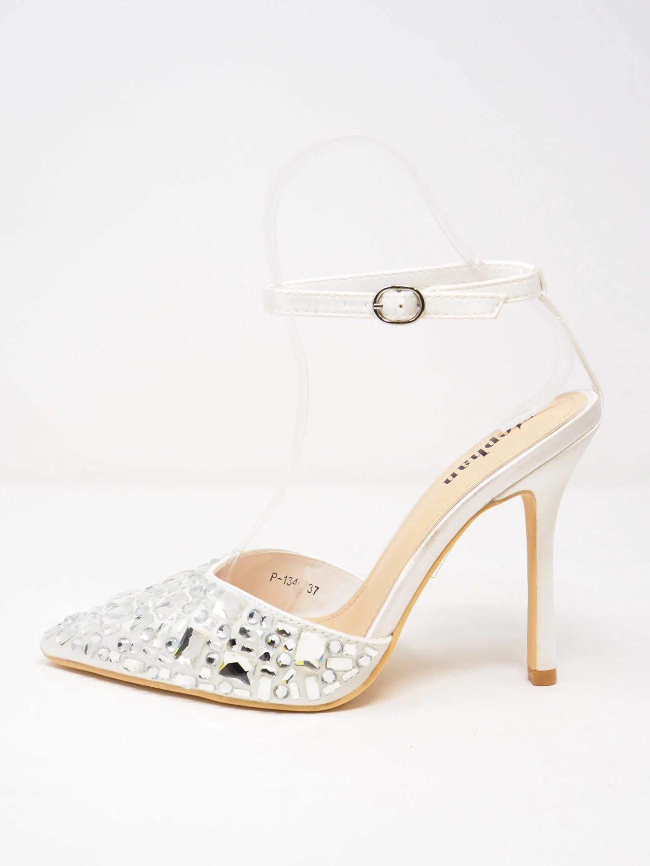 Décolleté con pietre strass - immagine 8