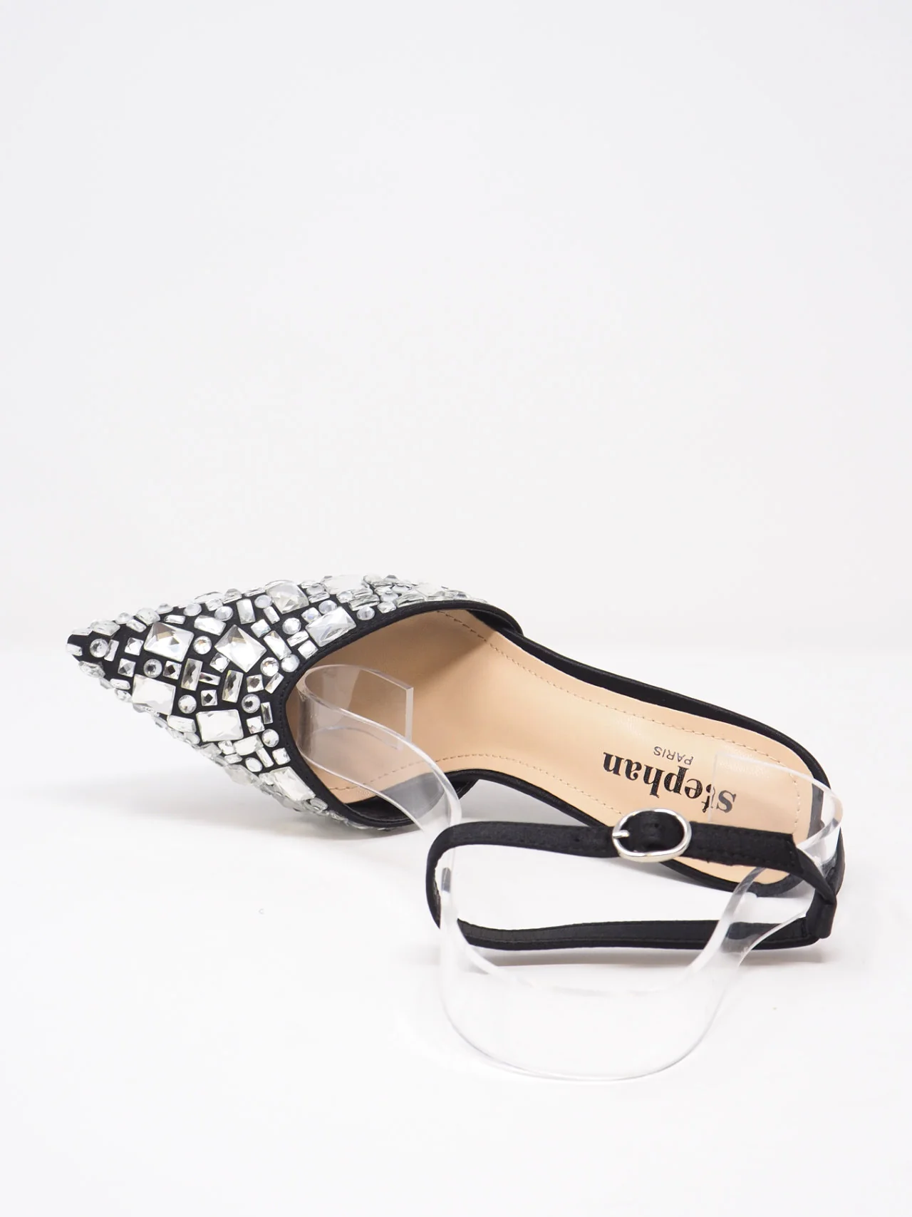 Décolleté con pietre strass - immagine 5