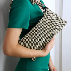 Pochette tutta strass