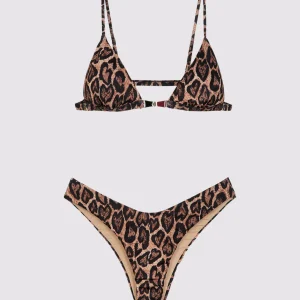 Bikini Donna Triangolo con Slip Americano Fisso Fantasia 0020-X26 F**K