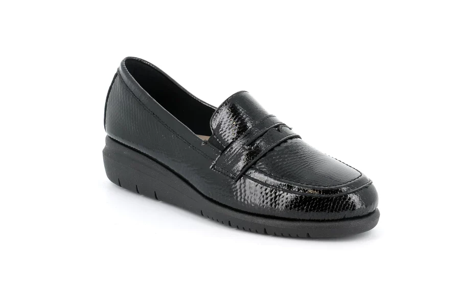 GRUNLAND SC5470 MOCASSINO DONNA NERO - immagine 2
