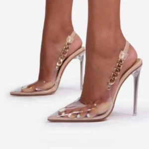 Slingback trasparenti