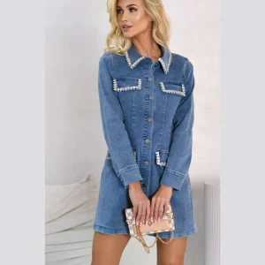 Vestitino jeans elasticizzato