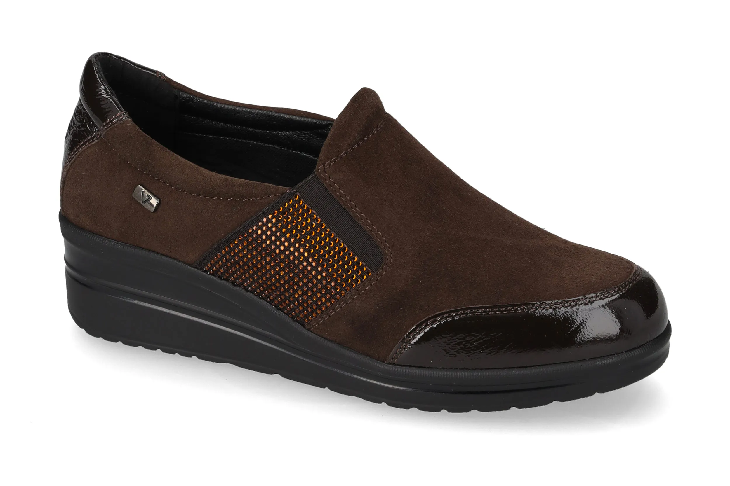 Valleverde VD200F mocassini donna con tomaio e sottopiede in pelle - immagine 3