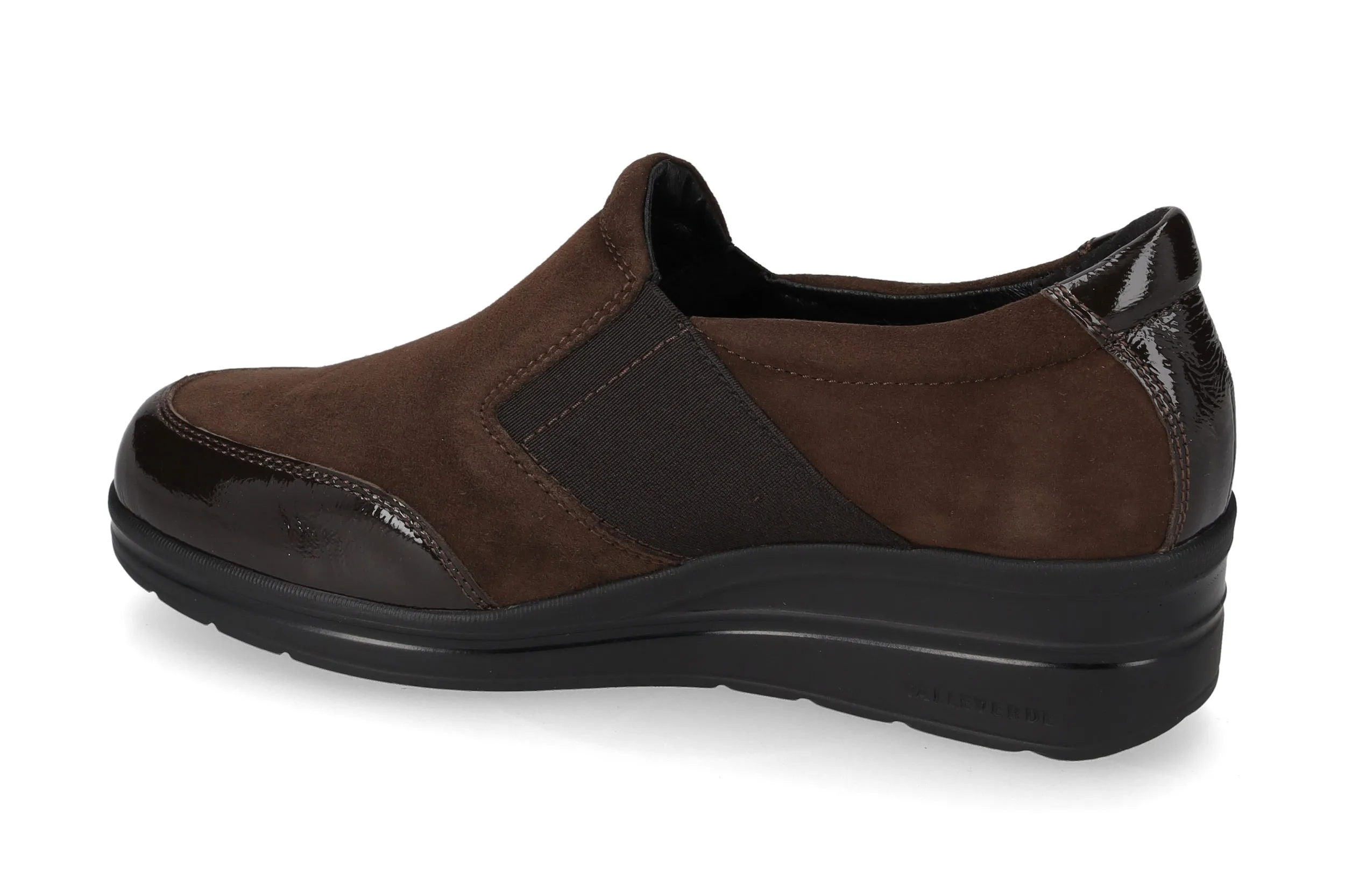 Valleverde VD200F mocassini donna con tomaio e sottopiede in pelle - immagine 5