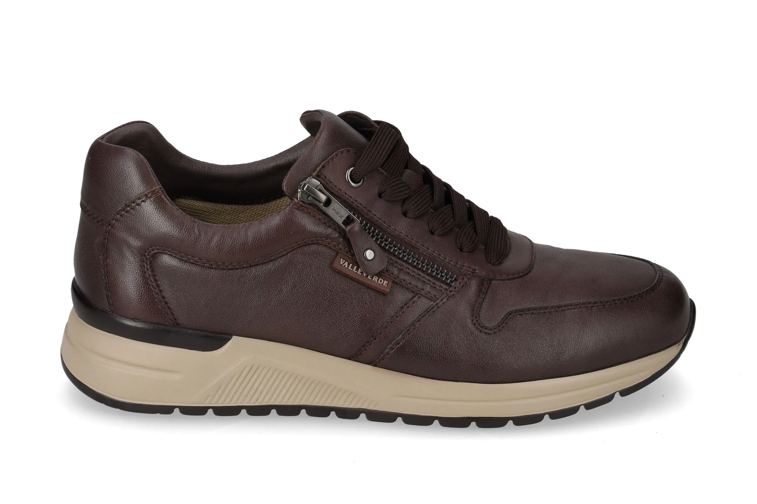 Valleverde VY954W Sneaker uomo con tomaio e sottopiede in pelle