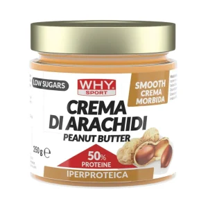 CREMA DI ARACHIDI PEANUT BUTTER IPERPROTEICO SMOOTH 350g